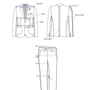 Men's Classic Black Suit